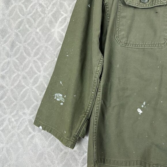 Vietnam War US Army Field Shirt OG-107 Named Armored Cavalry Unit Crest Patches - Picture 7 of 15